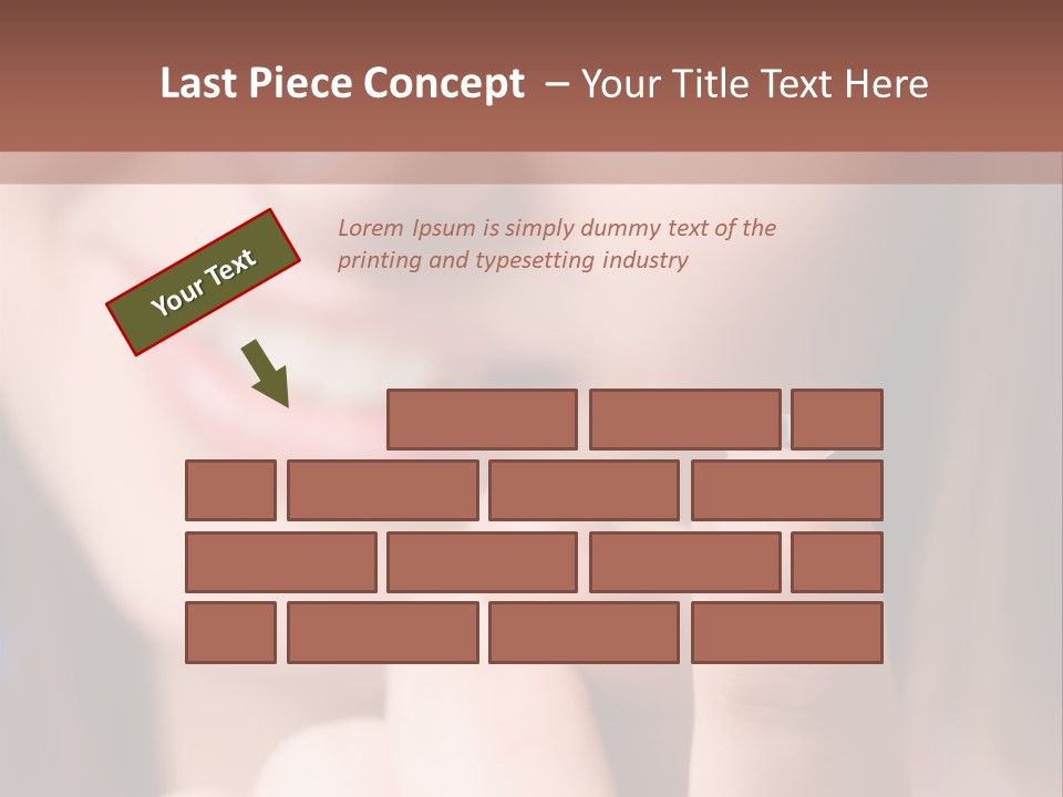 Skin Easy Brunette PowerPoint Template