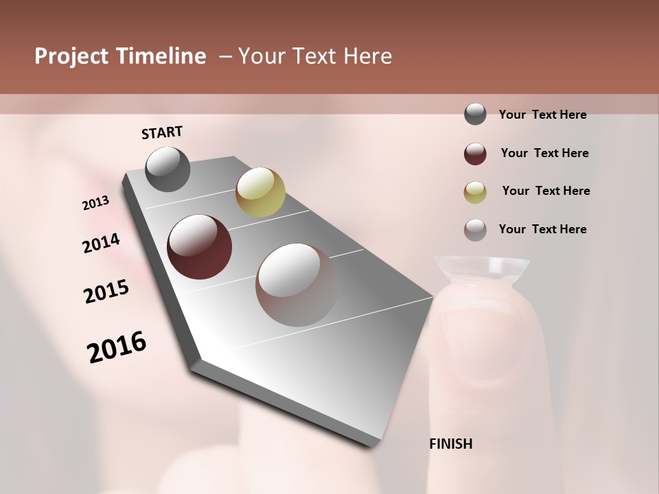 Skin Easy Brunette PowerPoint Template