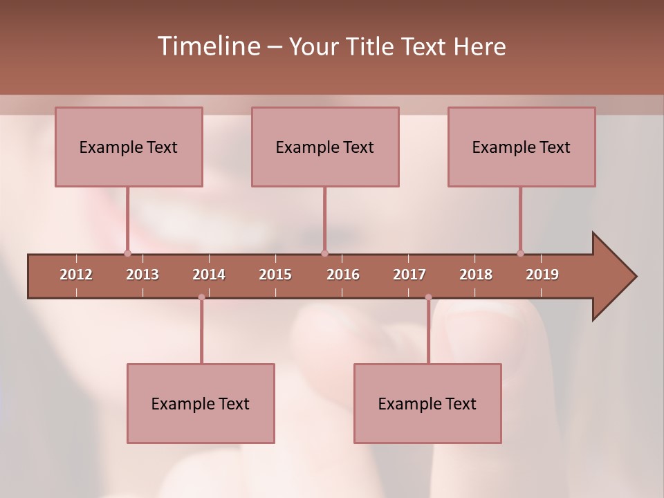 Skin Easy Brunette PowerPoint Template