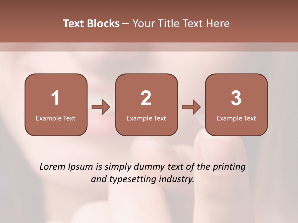 Skin Easy Brunette PowerPoint Template