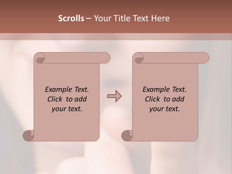Skin Easy Brunette PowerPoint Template