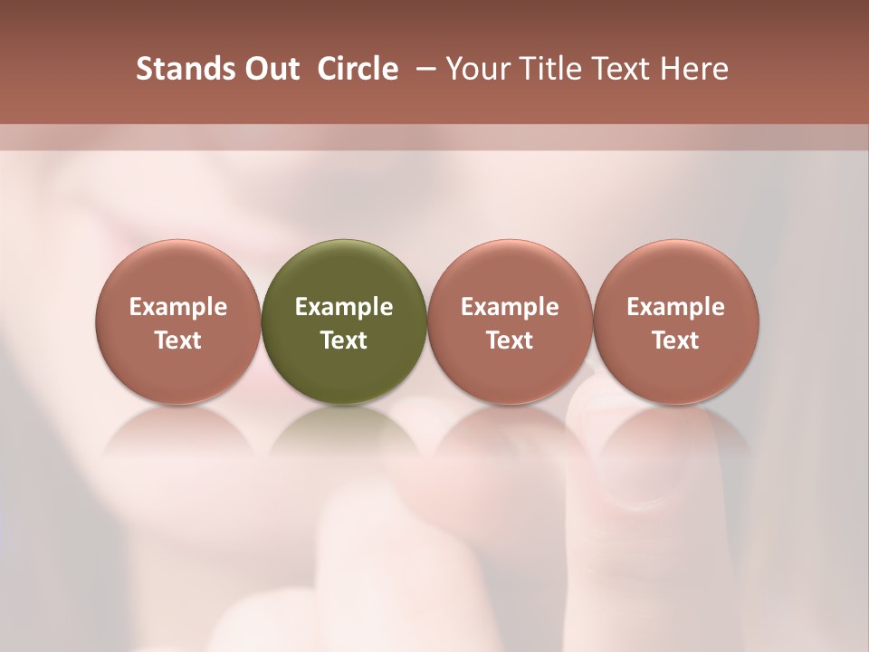 Skin Easy Brunette PowerPoint Template