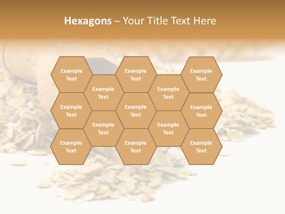 Cereal Rolled Vegetarian PowerPoint Template