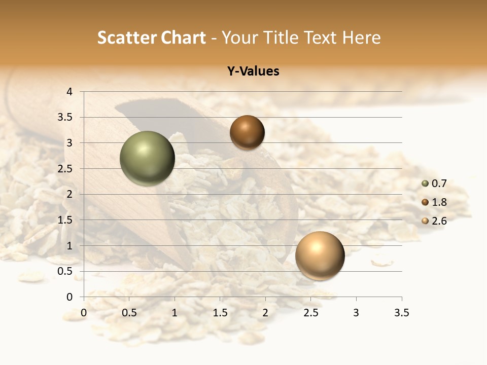 Cereal Rolled Vegetarian PowerPoint Template