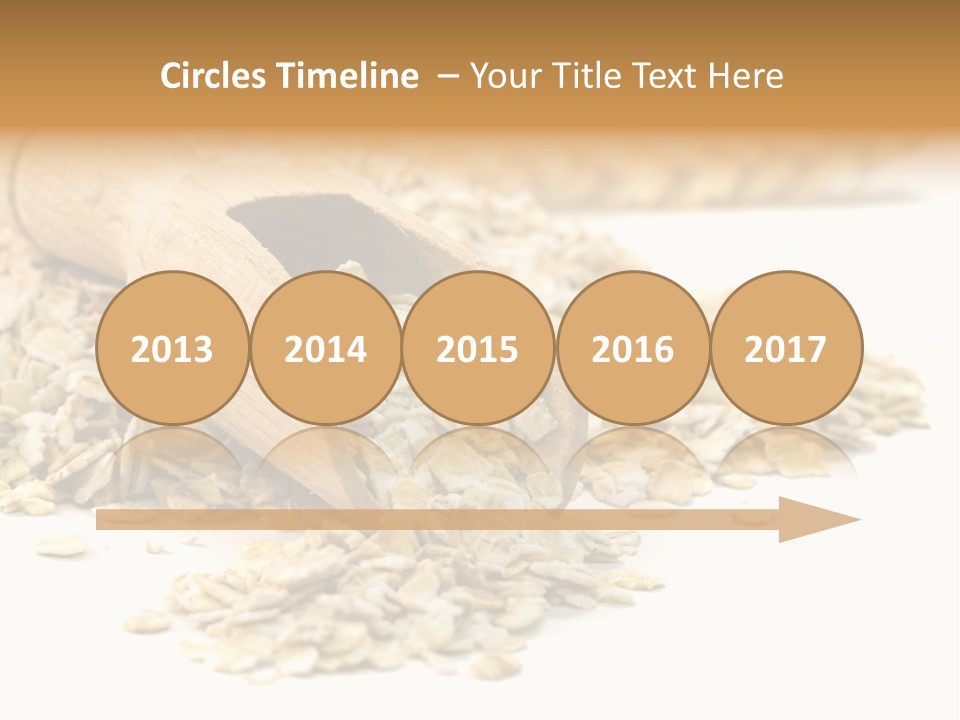 Cereal Rolled Vegetarian PowerPoint Template