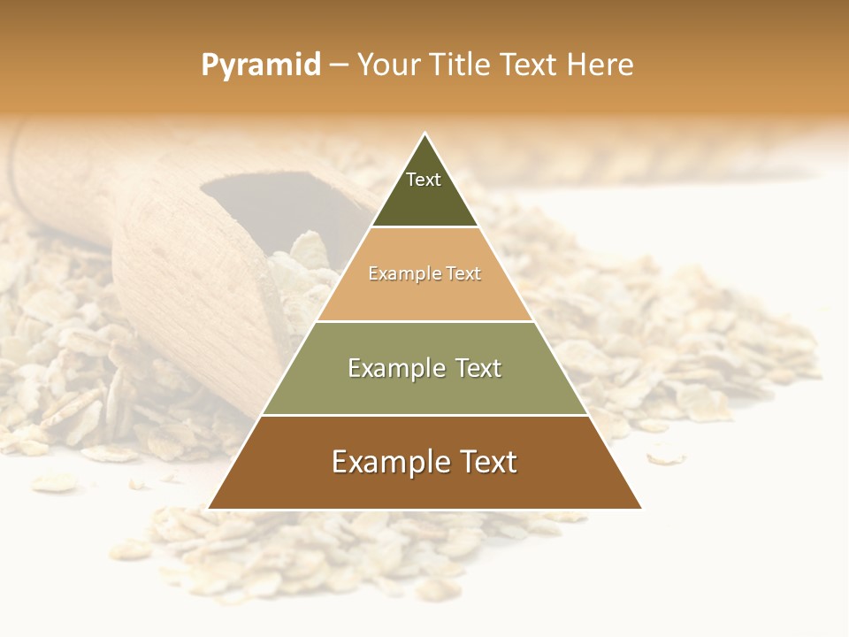 Cereal Rolled Vegetarian PowerPoint Template