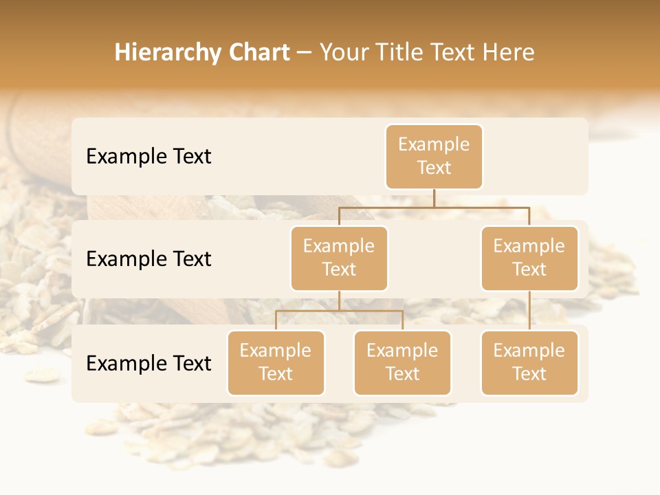 Cereal Rolled Vegetarian PowerPoint Template