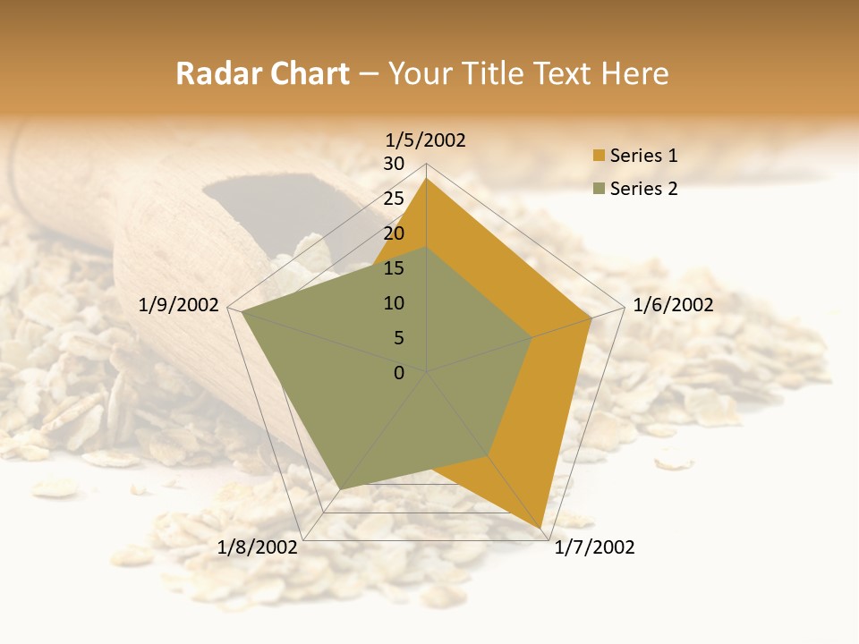 Cereal Rolled Vegetarian PowerPoint Template