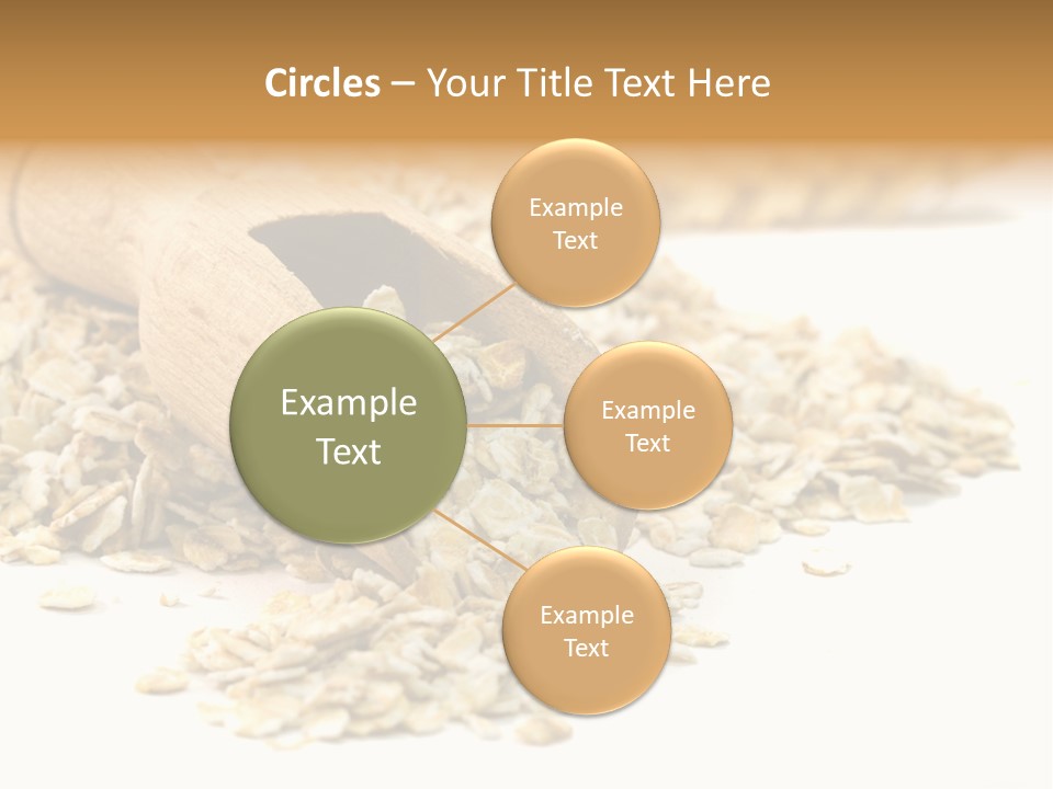 Cereal Rolled Vegetarian PowerPoint Template