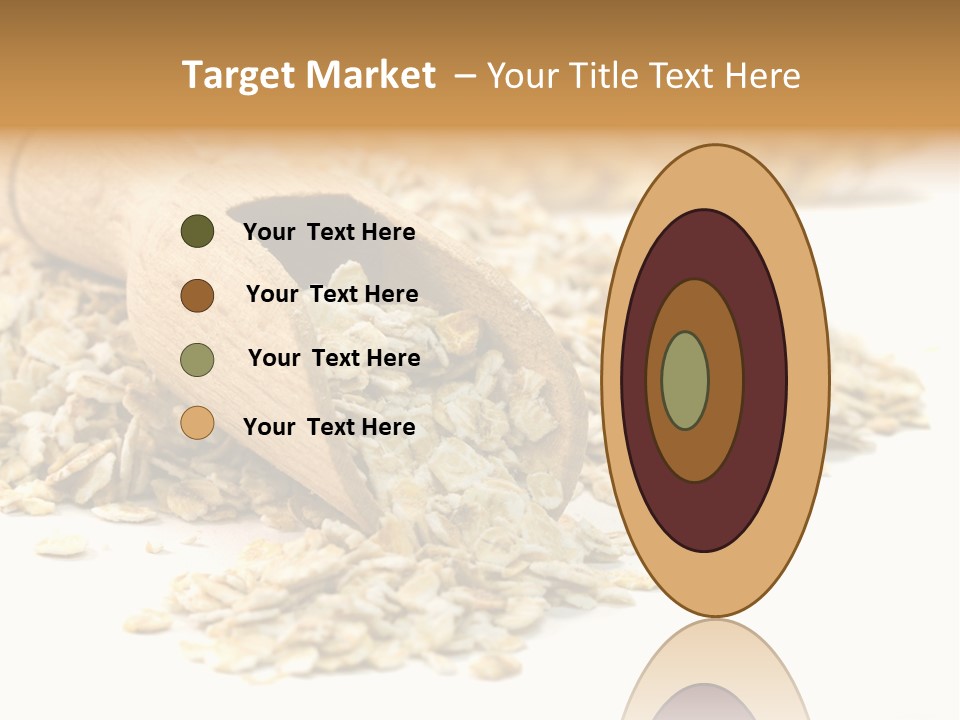 Cereal Rolled Vegetarian PowerPoint Template