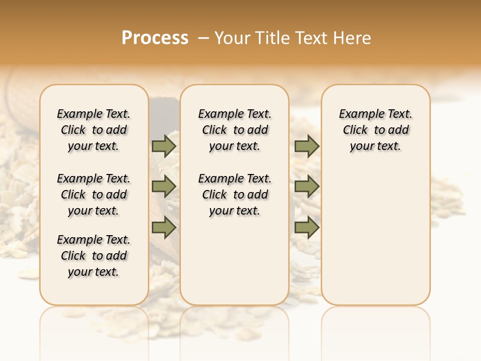 Cereal Rolled Vegetarian PowerPoint Template