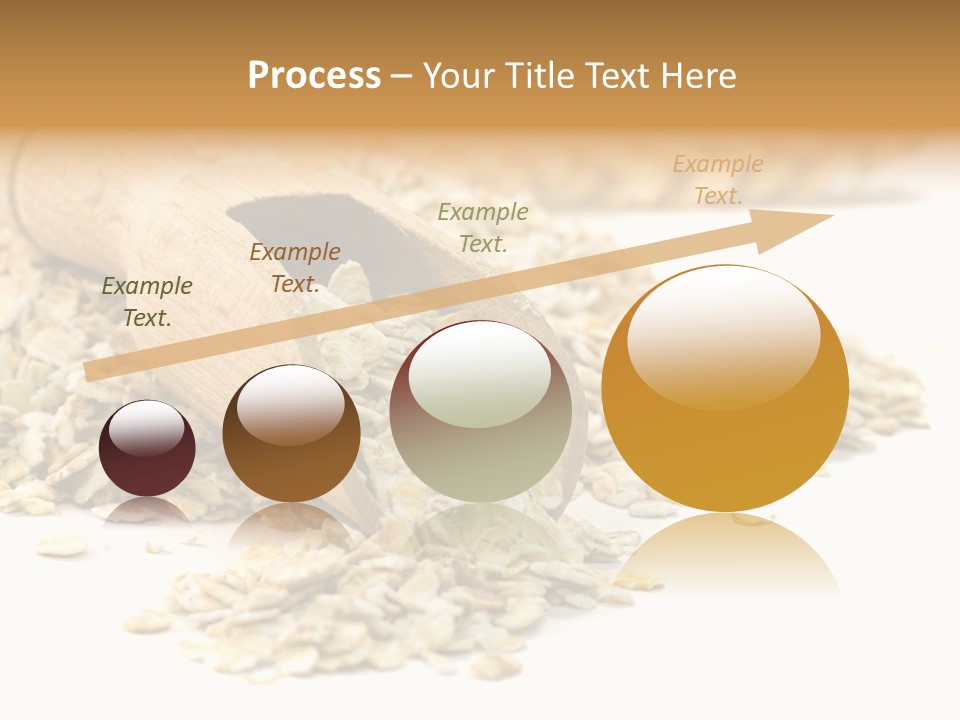 Cereal Rolled Vegetarian PowerPoint Template