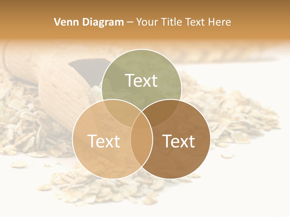 Cereal Rolled Vegetarian PowerPoint Template