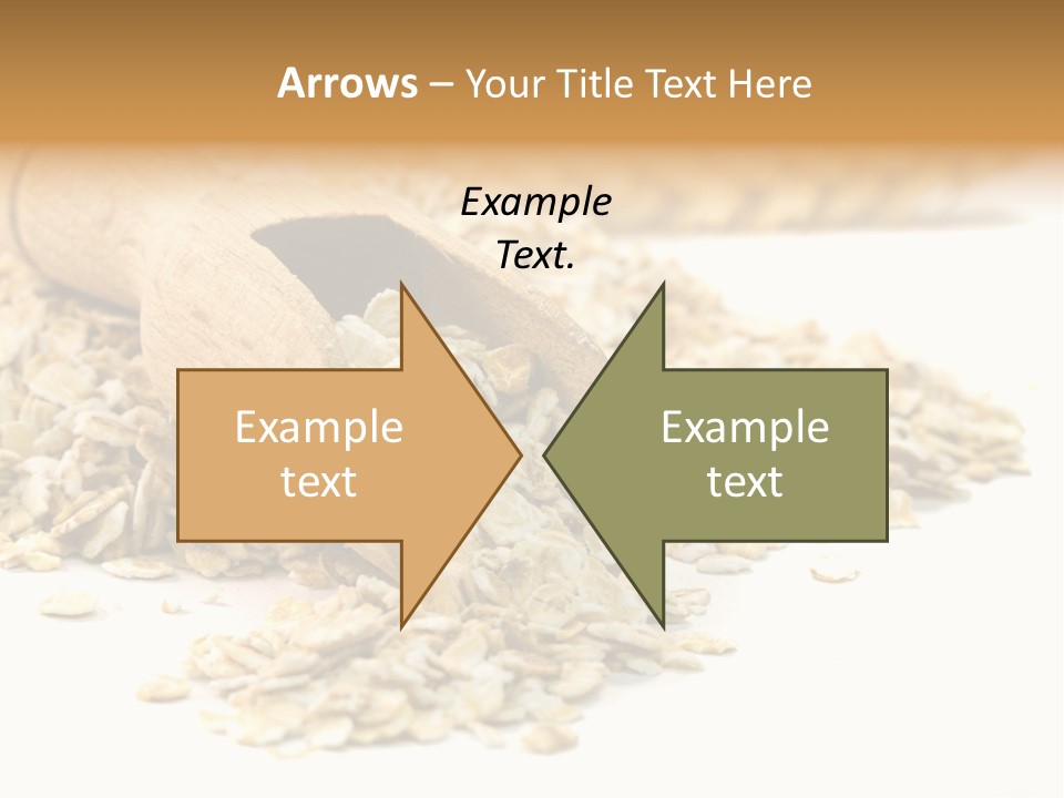 Cereal Rolled Vegetarian PowerPoint Template