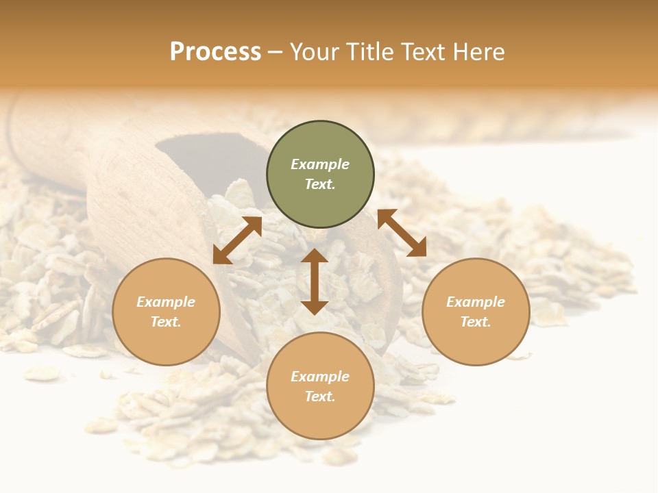 Cereal Rolled Vegetarian PowerPoint Template