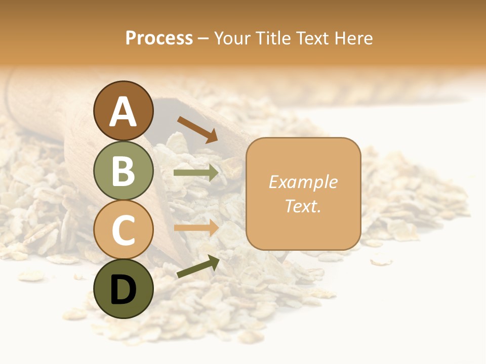 Cereal Rolled Vegetarian PowerPoint Template