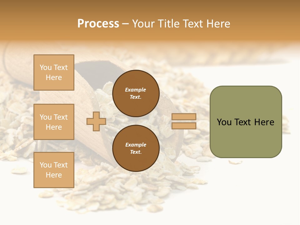 Cereal Rolled Vegetarian PowerPoint Template