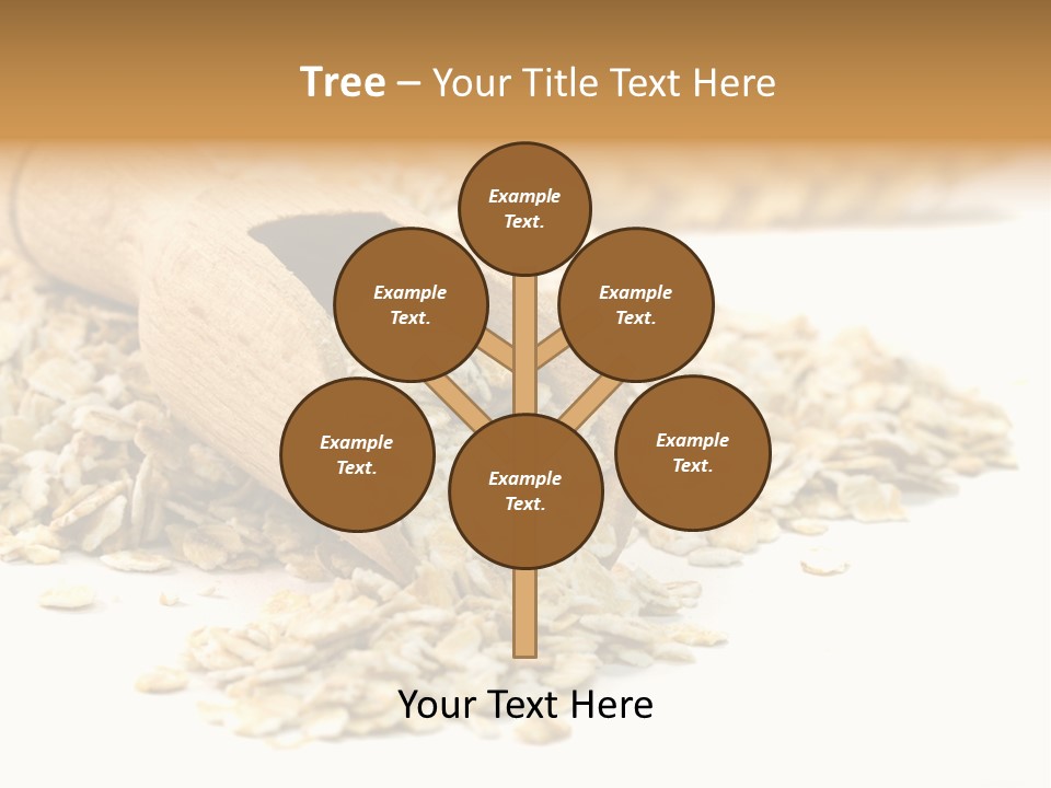 Cereal Rolled Vegetarian PowerPoint Template