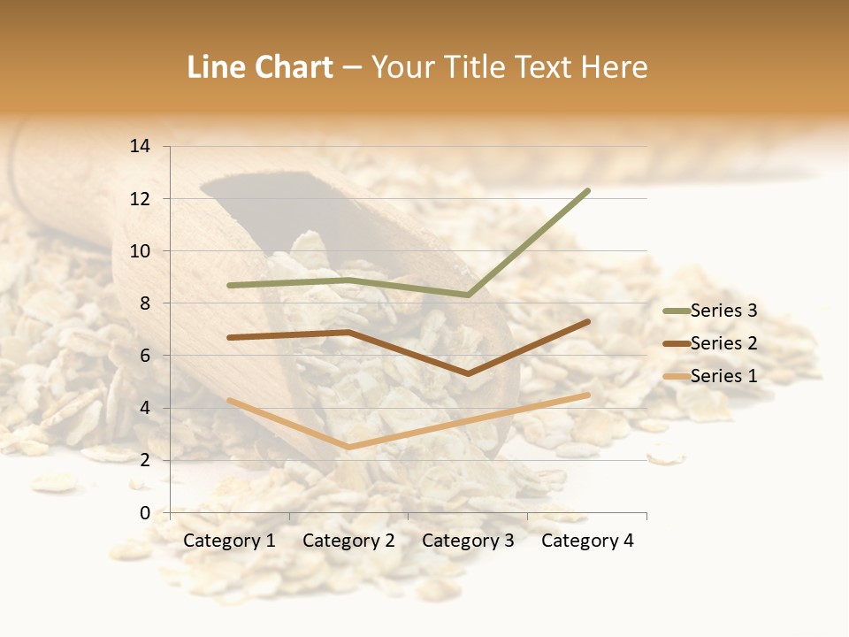 Cereal Rolled Vegetarian PowerPoint Template