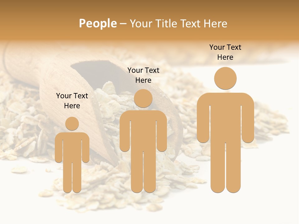 Cereal Rolled Vegetarian PowerPoint Template