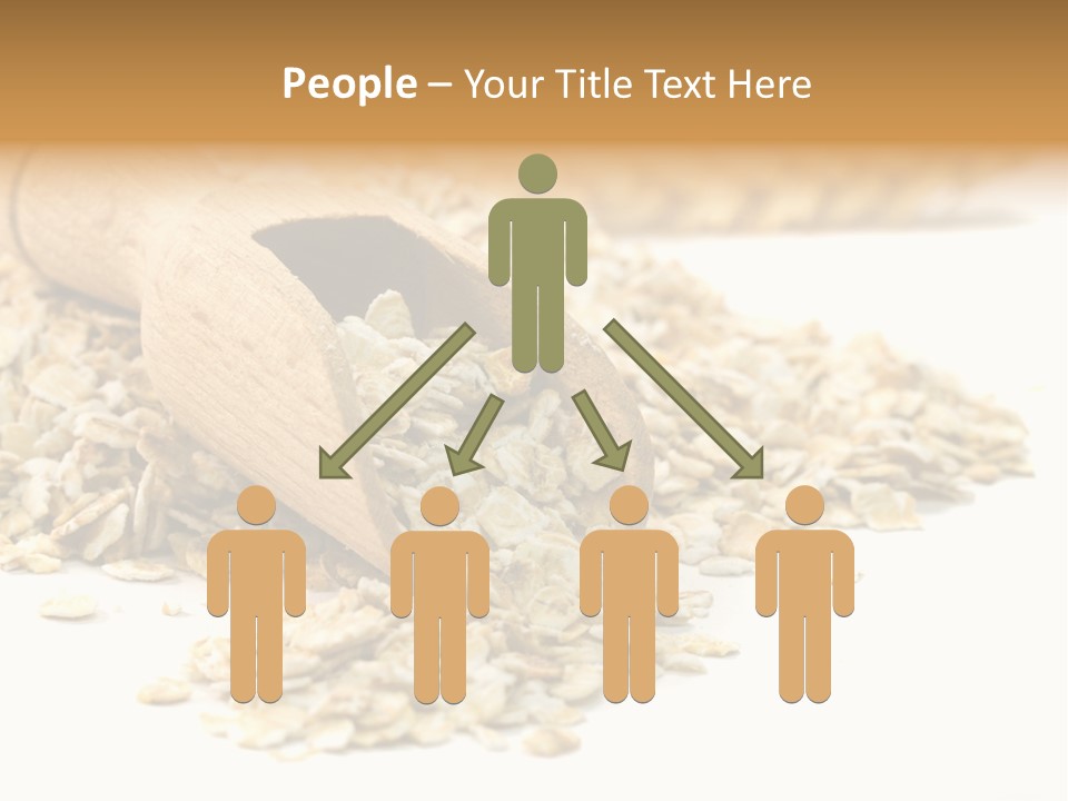 Cereal Rolled Vegetarian PowerPoint Template