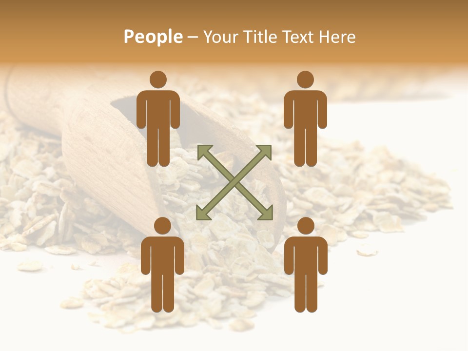 Cereal Rolled Vegetarian PowerPoint Template