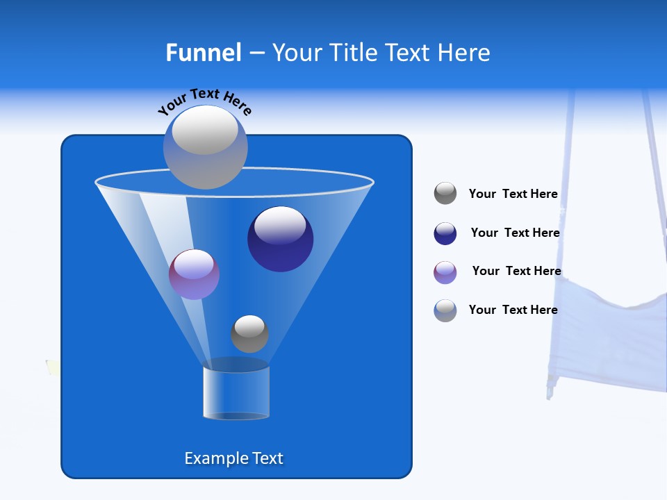 Slope Competitive Skier PowerPoint Template