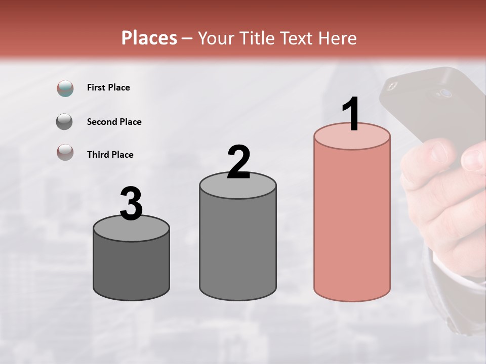 Conversation Phone Security PowerPoint Template