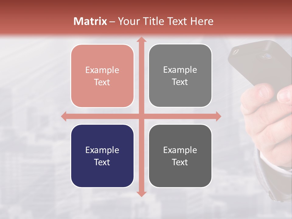 Conversation Phone Security PowerPoint Template