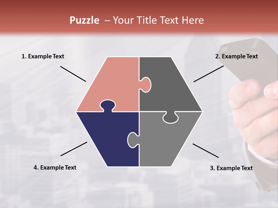 Conversation Phone Security PowerPoint Template