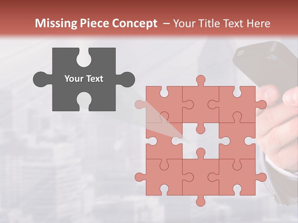 Conversation Phone Security PowerPoint Template