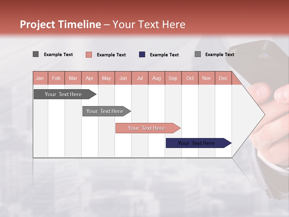 Conversation Phone Security PowerPoint Template