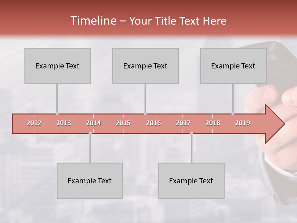 Conversation Phone Security PowerPoint Template
