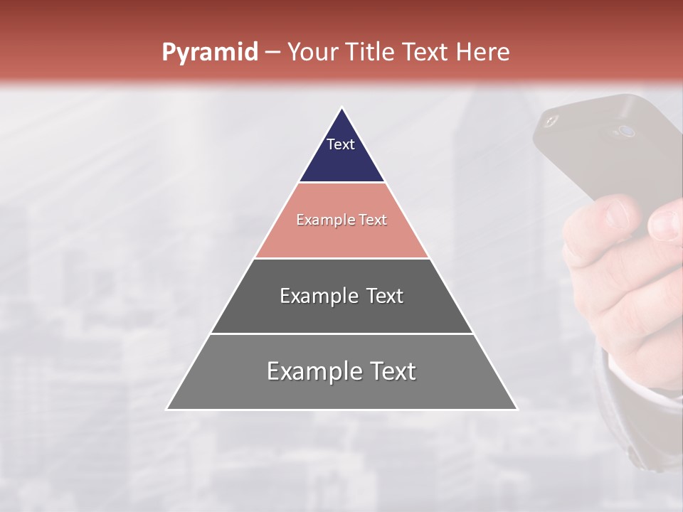 Conversation Phone Security PowerPoint Template