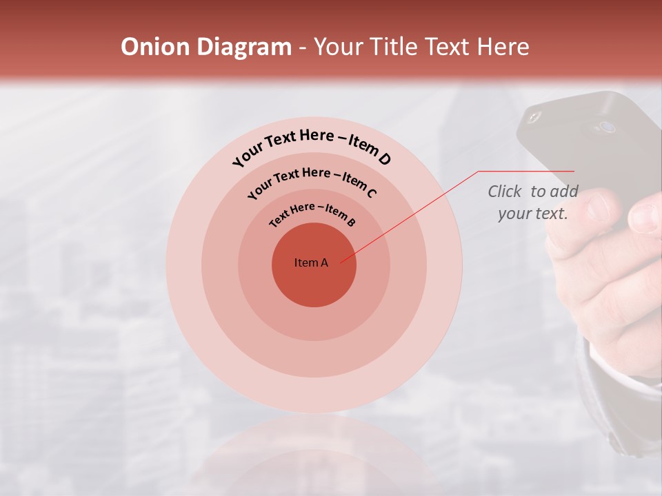 Conversation Phone Security PowerPoint Template