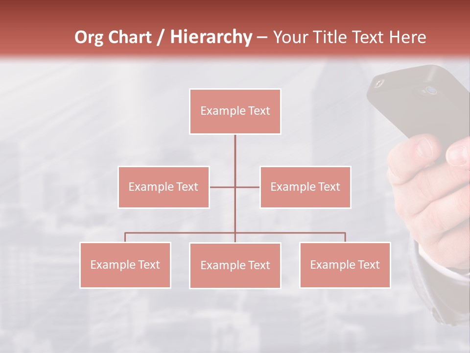 Conversation Phone Security PowerPoint Template