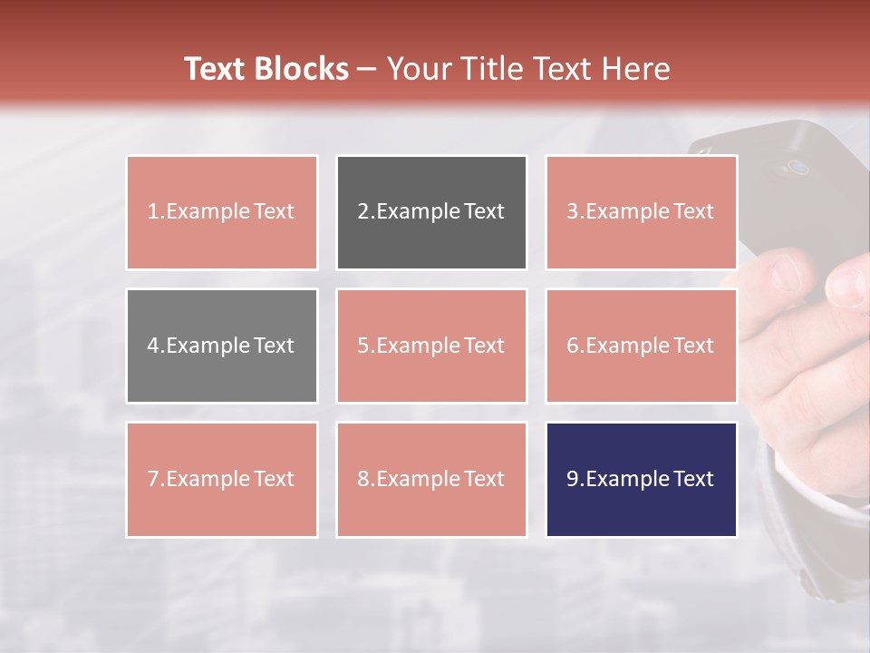 Conversation Phone Security PowerPoint Template