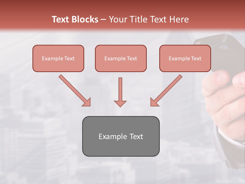 Conversation Phone Security PowerPoint Template