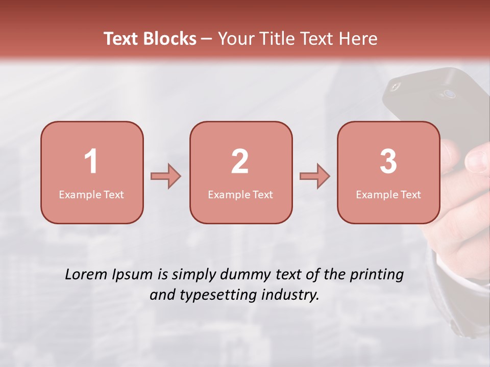 Conversation Phone Security PowerPoint Template