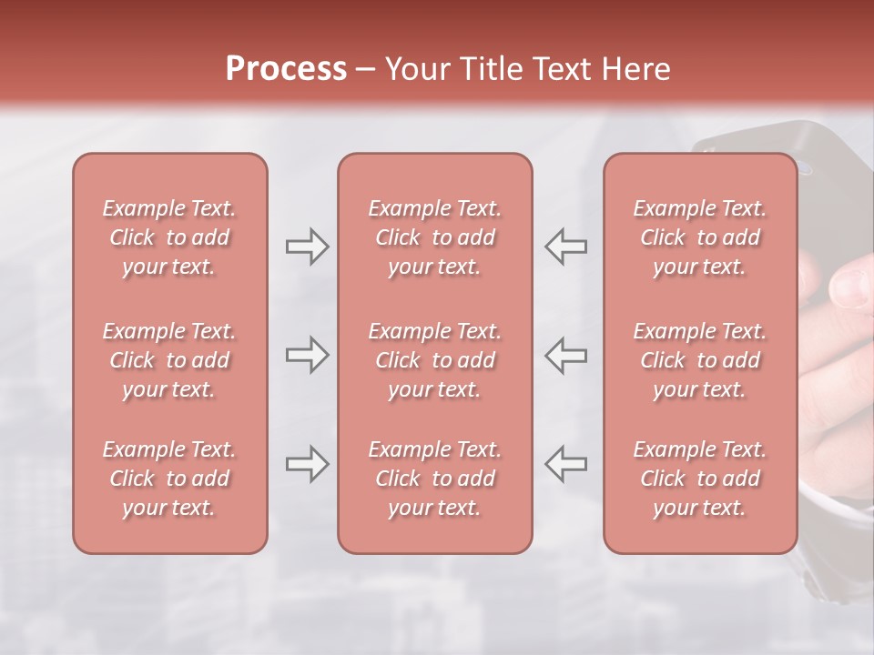 Conversation Phone Security PowerPoint Template