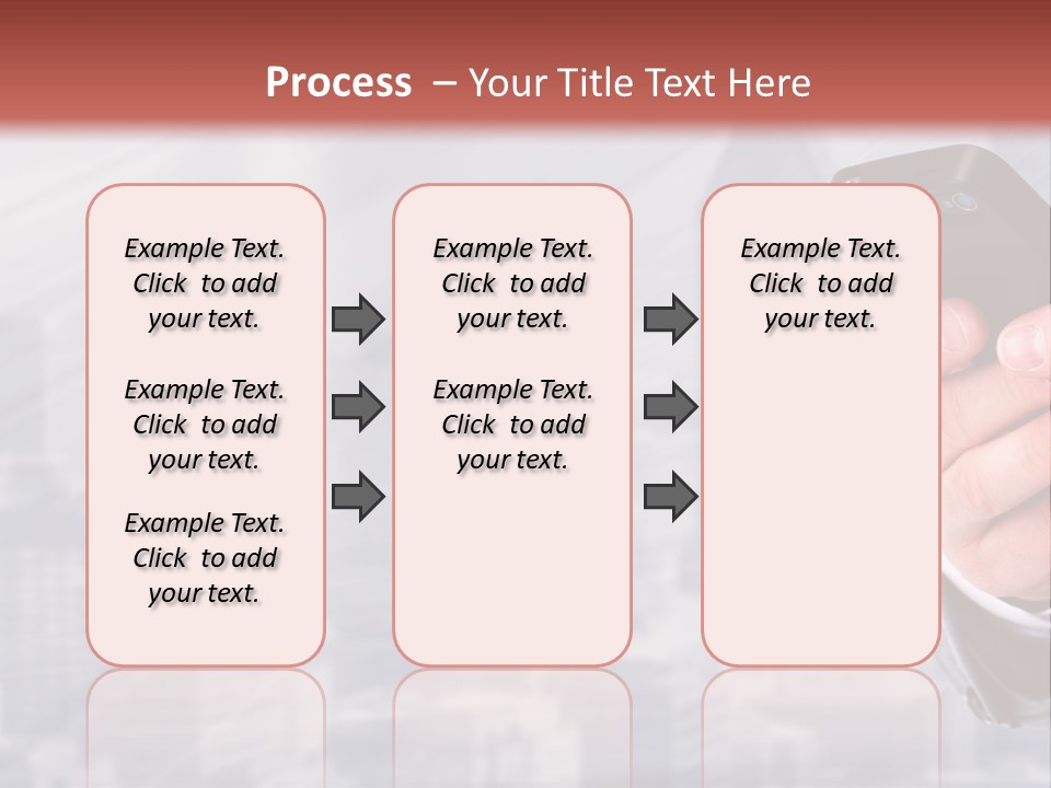 Conversation Phone Security PowerPoint Template