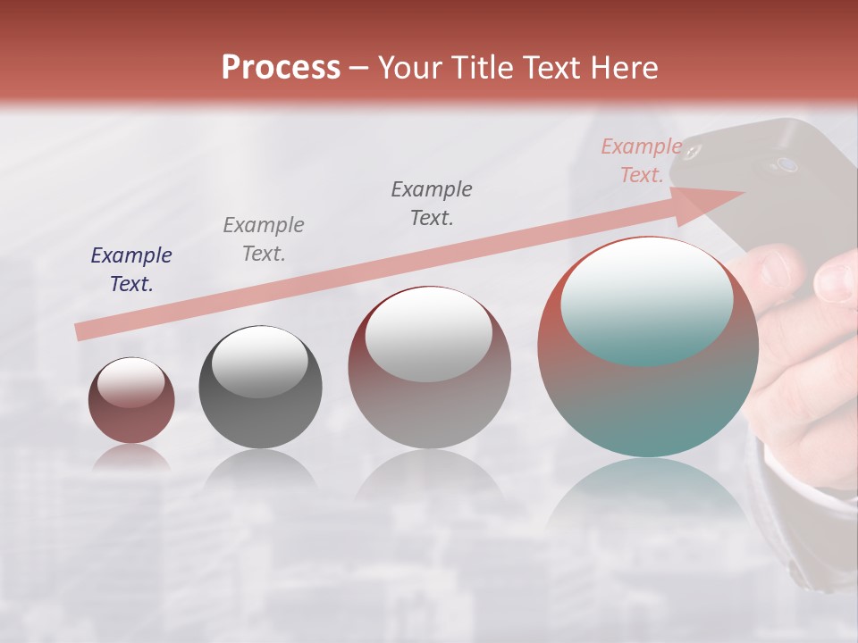 Conversation Phone Security PowerPoint Template