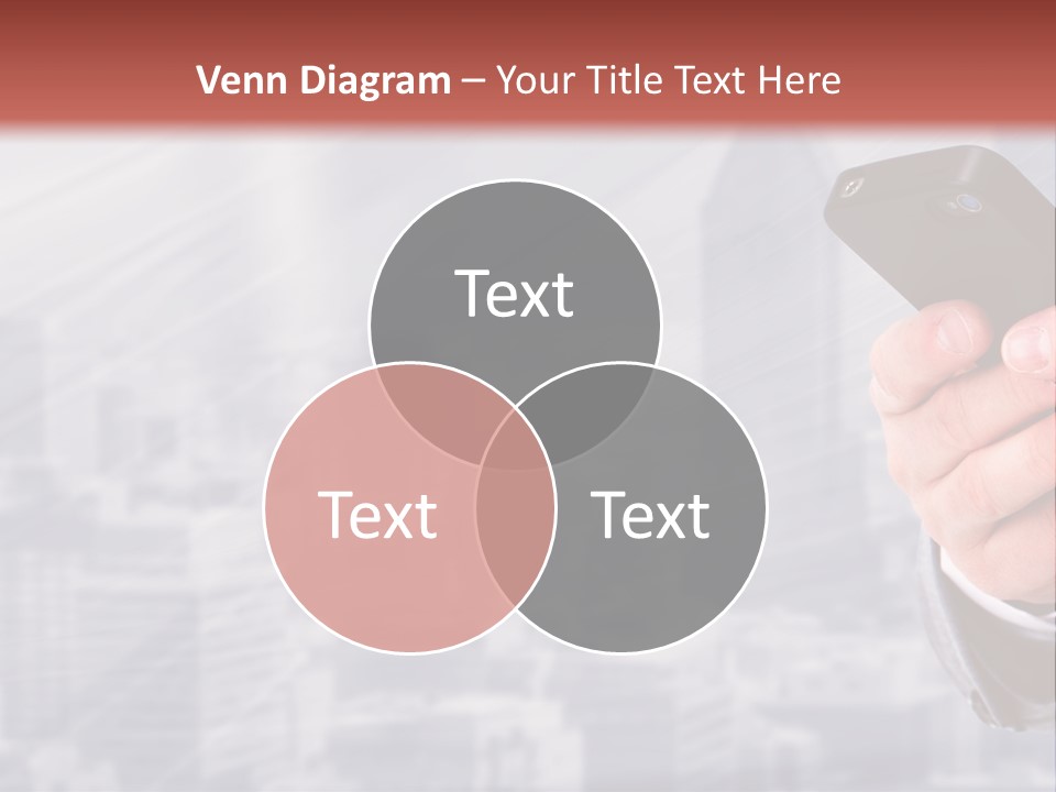 Conversation Phone Security PowerPoint Template