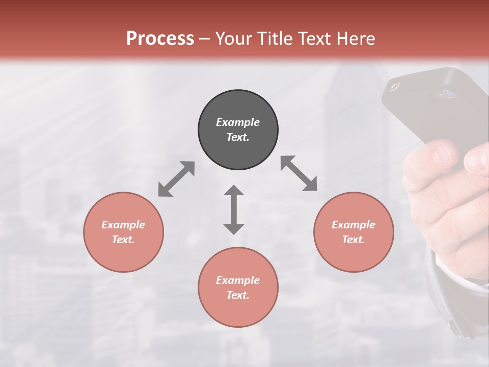 Conversation Phone Security PowerPoint Template