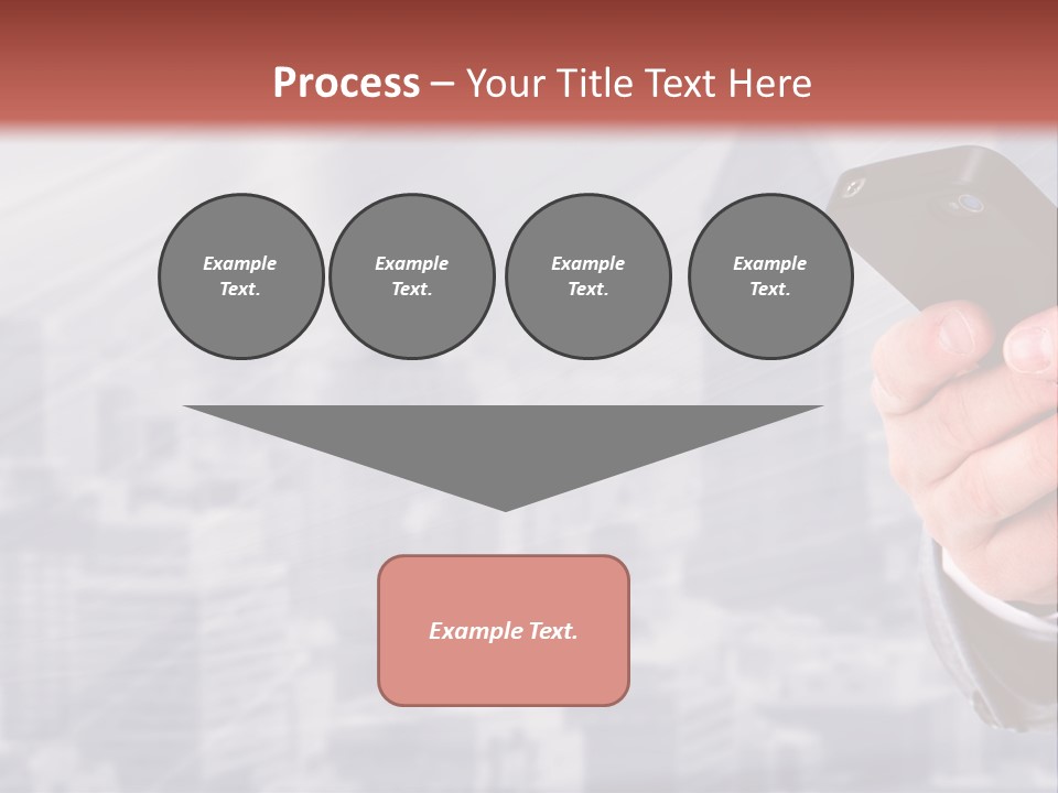 Conversation Phone Security PowerPoint Template