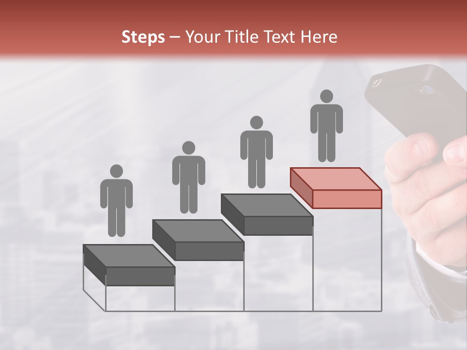 Conversation Phone Security PowerPoint Template
