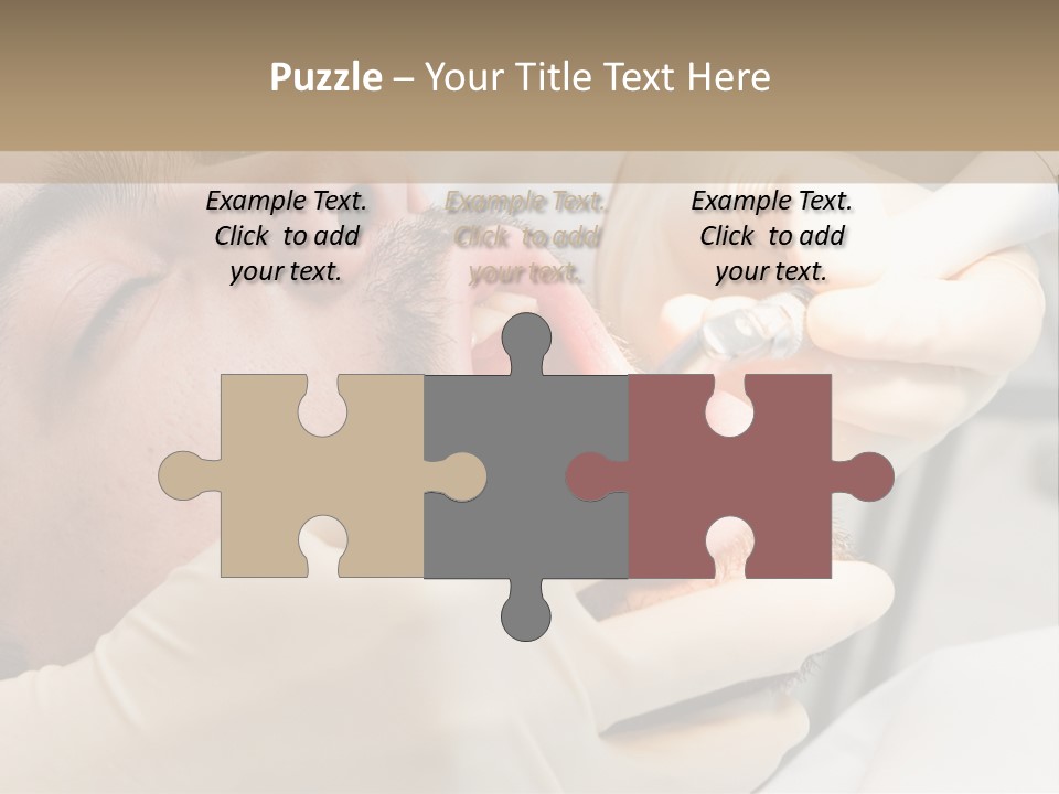 Eyes Cosmetic Surgery PowerPoint Template