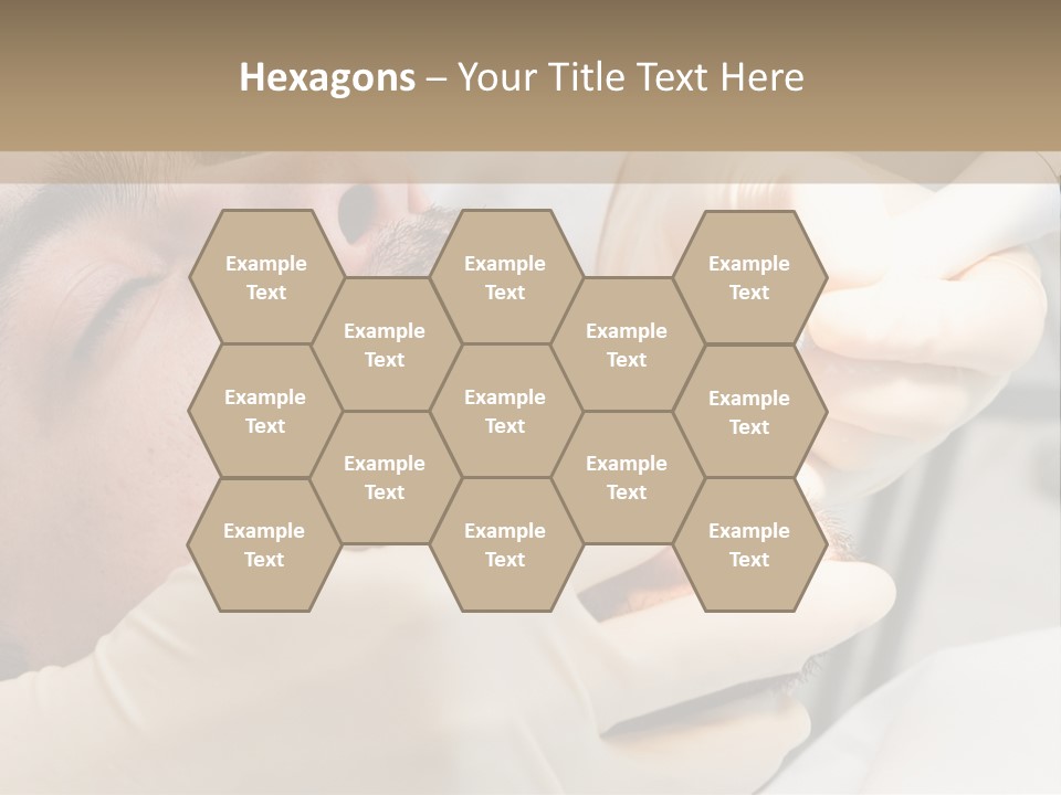 Eyes Cosmetic Surgery PowerPoint Template