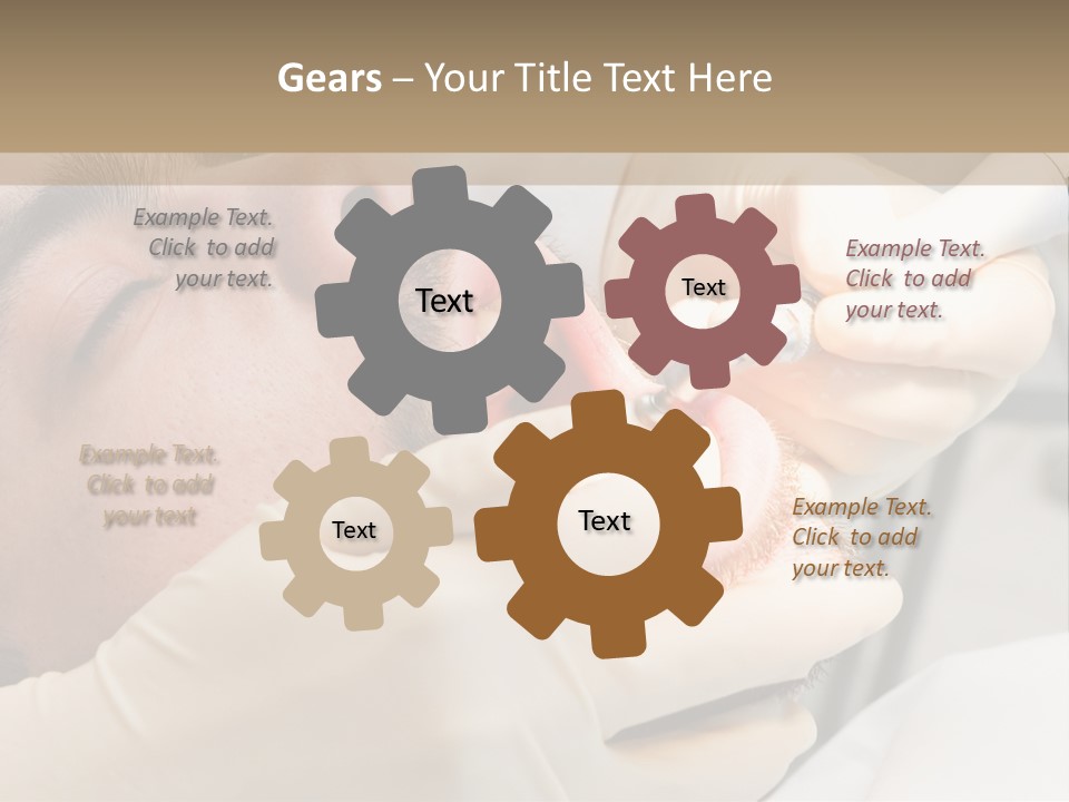 Eyes Cosmetic Surgery PowerPoint Template