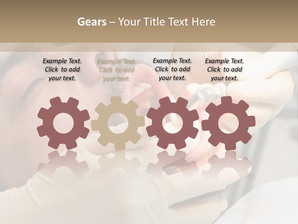 Eyes Cosmetic Surgery PowerPoint Template